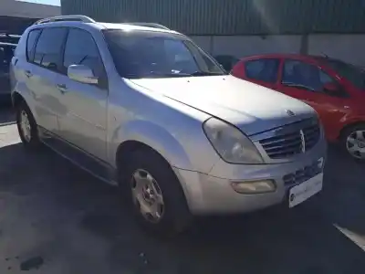 Scrapping Vehicle ssangyong rexton 2.7 turbodiesel cat of the year 2004 powered d27dt