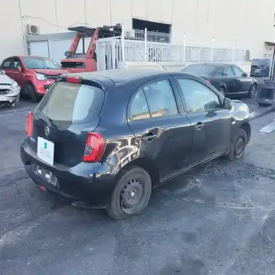 Veicolo di demolizione nissan micra (k13) 1.2 cat dell'anno 2016 alimentato hr12