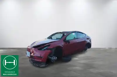 Scrapping Vehicle tesla model y (5yjy) ev of the year 2022 powered 3d3