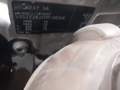 Veículo de Sucata seat ibiza iv (6j5, 6p1) 2.0 tdi do ano 2018 alimentado cfhd
