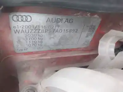 Veículo de Sucata audi a3 sportback (8pa) 2.0 tdi do ano 2006 alimentado azv,cbaa,cffa