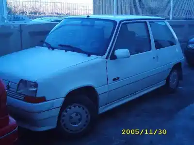 Scrapping Vehicle RENAULT 5 (B/C40)  of the year 1990 powered F2N