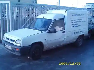 Scrapping Vehicle RENAULT RAPID/EXPRESS (F40)  of the year 1995 powered F8Q