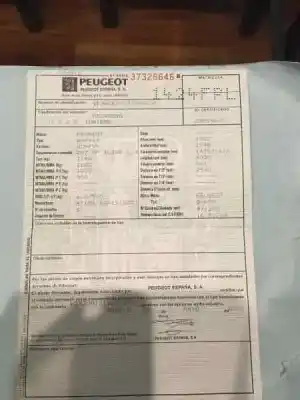 Veicolo di demolizione peugeot 207 x-line dell'anno 2007 alimentato kfv