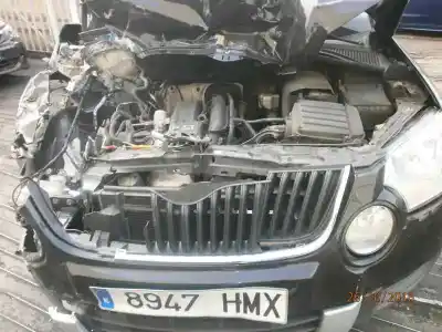 Veicolo di demolizione skoda yeti (5l) 1.2 tsi dell'anno 2012 alimentato cbzb