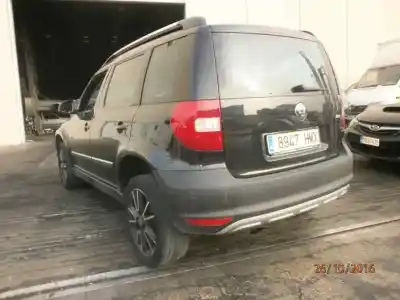 Veicolo di demolizione skoda yeti (5l) 1.2 tsi dell'anno 2012 alimentato cbzb
