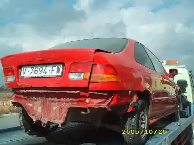 Véhicule à la ferraille HONDA                                              CIVIC COUPE (EJ6/8)                                                                                                                                                                                                                                        1.6 SR (EJ8)                                                                                                                                                                                                                                               de l'année 1997 alimenté 016Y8