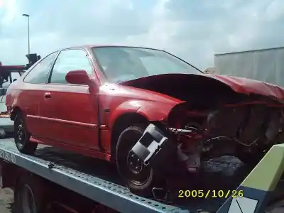 Veículo de Sucata honda civic coupe (ej6/8) 1.6 sr (ej8) do ano 1997 alimentado 016y8