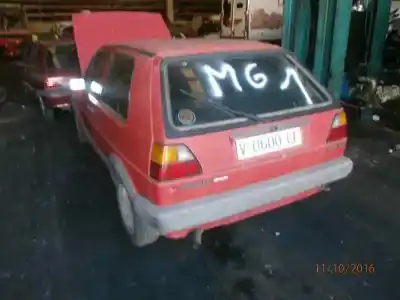 Veículo de Sucata volkswagen golf ii (191/193) 10 millionen do ano 1987 alimentado 