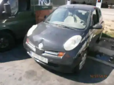 Veículo de Sucata NISSAN MICRA (K12E) Acenta do ano 2004 alimentado CG12DE