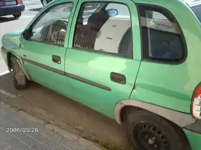 Veículo de Sucata opel corsa b (1993->) 1.7 d do ano 1997 alimentado x17d