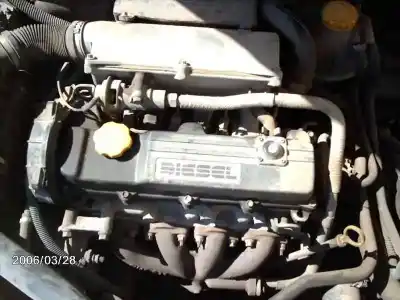 Veículo de Sucata opel corsa b (1993->) 1.7 d do ano 1997 alimentado x17d