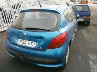 Veicolo di demolizione peugeot 207 x-line dell'anno 2007 alimentato 9hx(dv6ated4)