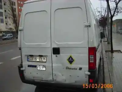 Утилизация автомобиля fiat ducato caja cerr. techo sobreelev. (desde 03.02) maxi 2.8 jtd 4x4  batalla 3700 128 cv / 94 kw года 2003 питание 8140.43s