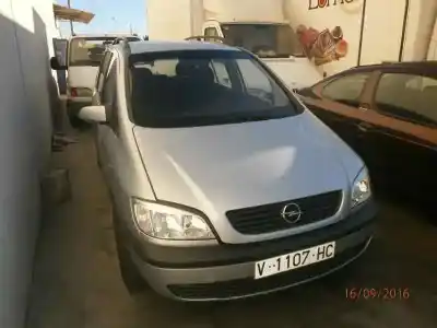 Scrapping Vehicle OPEL ZAFIRA A Comfort of the year 2000 powered X20DTL