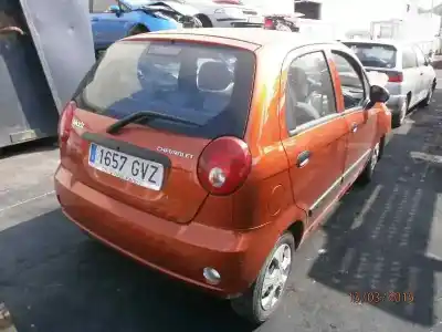 Sloopvoertuig chevrolet matiz 1.0 cat van het jaar 2010 aangedreven b10s1
