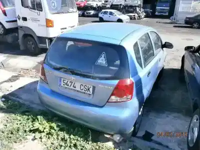 Scrapping Vehicle daewoo kalos 1.4 se of the year 2004 powered f14s3