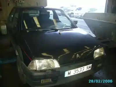 Veicolo di demolizione CITROEN AX 1.4 dell'anno 1992 alimentato 