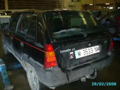 Veicolo di demolizione citroen ax 1.4 dell'anno 1992 alimentato 