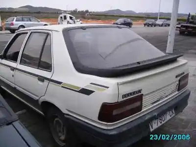 Veicolo di demolizione peugeot 309 1.3 dell'anno 1988 alimentato g/g1a