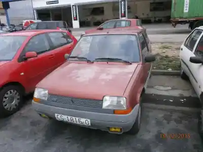 Scrapping Vehicle RENAULT 5 (B/C40) GTL (B/C 402 C 407) of the year 1986 powered C1J