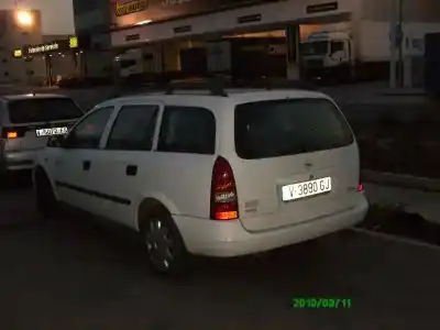 Scrapping Vehicle OPEL ASTRA G CARAVAN 2.0 DTI of the year 1998 powered X20DTH