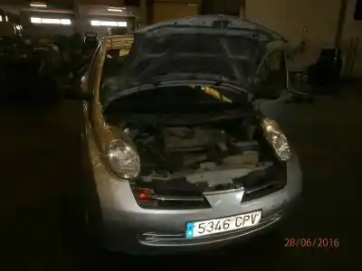 Veículo de Sucata NISSAN MICRA (K12E) Acenta do ano 2003 alimentado CR12