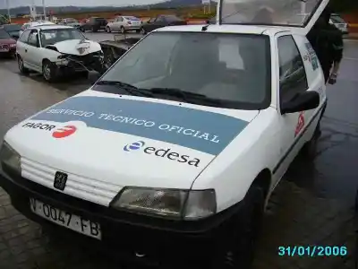 Sloopvoertuig PEUGEOT 106 (S1) 1.5 Diesel CAT (TUD5 / VJY) van het jaar 1995 aangedreven VJZ