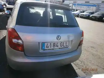 Veículo de Sucata skoda fabia (5j2 ) spirit do ano 2009 alimentado bbm