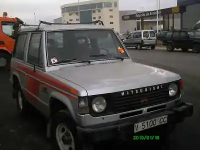 Утилизация автомобиля MITSUBISHI MONTERO   CANVAS TOP (L04_G) 2.5 TD (L044G, L049G) года 1987 питание 4D56T