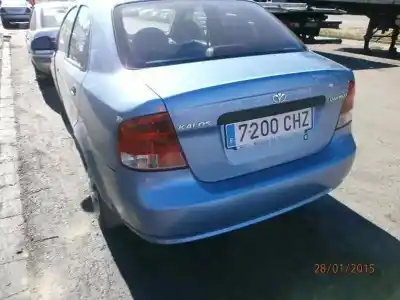 Scrapping Vehicle daewoo kalos 1.4 se of the year 2003 powered af14s3