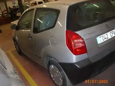 Scrapping Vehicle citroen c2 vtr of the year 2003 powered hfx