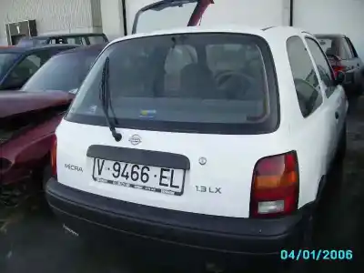 Scrapping Vehicle nissan micra ii (k11) 1.3 i 16v of the year 1993 powered g-cg13