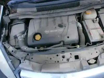 Scrapping Vehicle opel zafira b enjoy of the year 2007 powered 