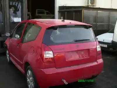 Veículo de Sucata citroen c2 furio do ano 2007 alimentado kfv