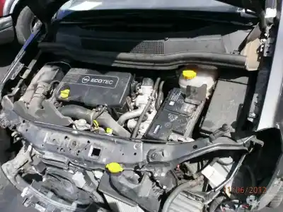 Scrapping Vehicle opel zafira b enjoy of the year 2010 powered z17dtr