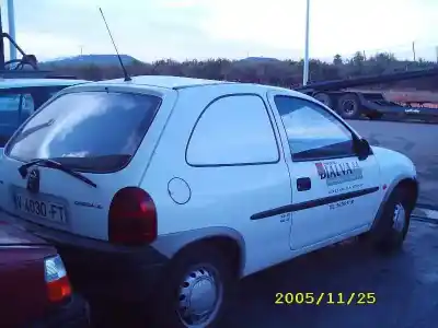 Veículo de Sucata opel corsa b (1993->) 1.7 d do ano 1997 alimentado x17d