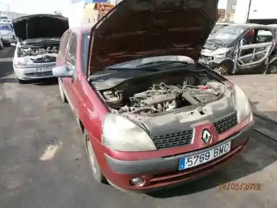 Scrapping Vehicle renault clio ii fase ii (b/cb0) authentique of the year 2001 powered d7f726