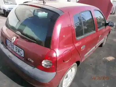 Scrapping Vehicle renault clio ii fase ii (b/cb0) authentique of the year 2001 powered d7f726