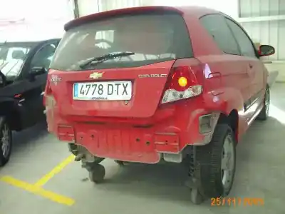 Scrapping Vehicle chevrolet kalos 1.4 sr of the year 2005 powered 