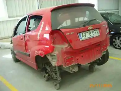 Scrapping Vehicle chevrolet kalos 1.4 sr of the year 2005 powered 