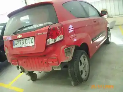 Scrapping Vehicle chevrolet kalos 1.4 sr of the year 2005 powered 