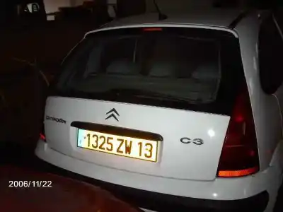 Scrapping Vehicle citroen c3 1.4 hdi exclusive of the year 2004 powered 8hx