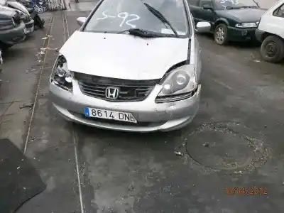 Scrapping Vehicle honda civic berlina 5 (eu7/8) 1.7 ctdi es of the year 2005 powered 4ee-2