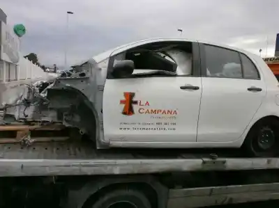 Scrapping Vehicle toyota yaris active of the year 2010 powered 1ndtv