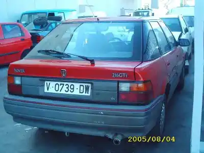 Veículo de Sucata MG SERIE 200 (XW) 216 GSi do ano 1991 alimentado D16A9