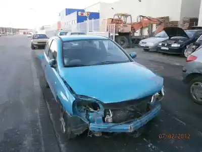 Scrapping Vehicle OPEL CORSA C (X01) 1.7 DTI (F08 F68) of the year 2002 powered Y17DT