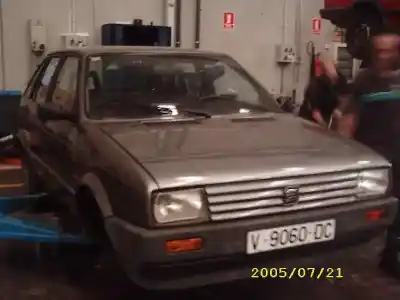 Scrapping Vehicle SEAT IBIZA (KJ1) Reference of the year 1989 powered 021A1000