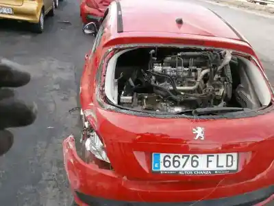 Scrapping Vehicle peugeot 207 xs of the year 2007 powered 9hzdv6ted4