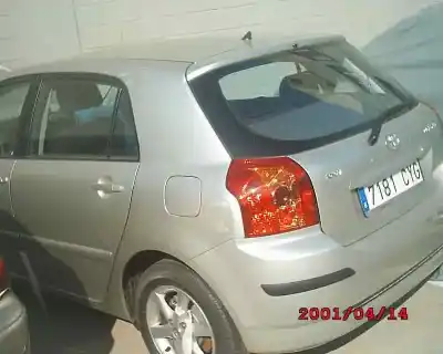 Veículo de Sucata toyota corolla (e12) 1.6 16v do ano 2004 alimentado 3zzfe